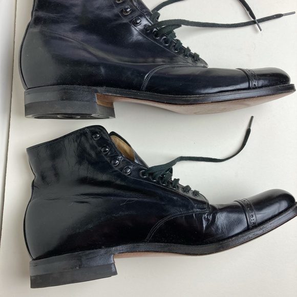 Vintage Connolly Never Worn Black  Kid Leather Dress Boots main image 12